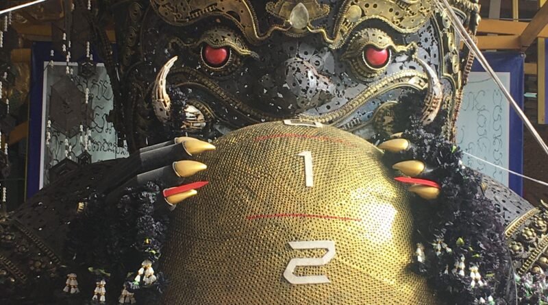 Phra Rahu Fortune Telling Ball - Wat Nong Oo, Pattaya