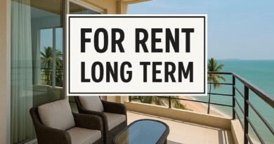 Thailand condo for rent sign