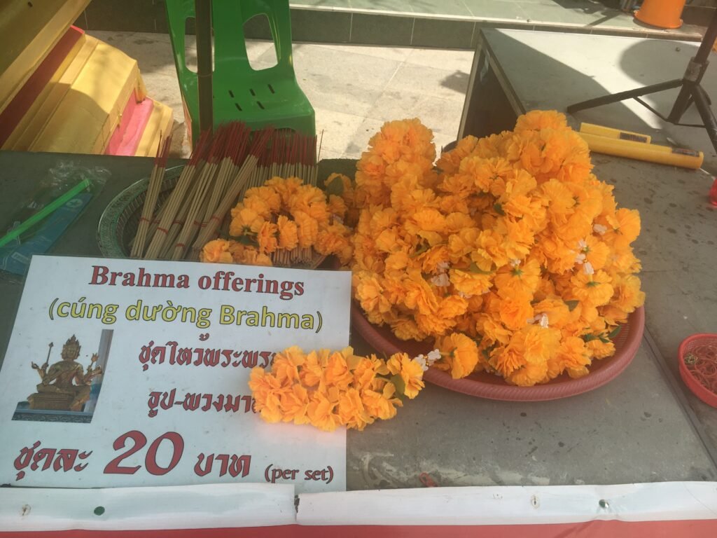 Temple offerings - Wat Phra Yai